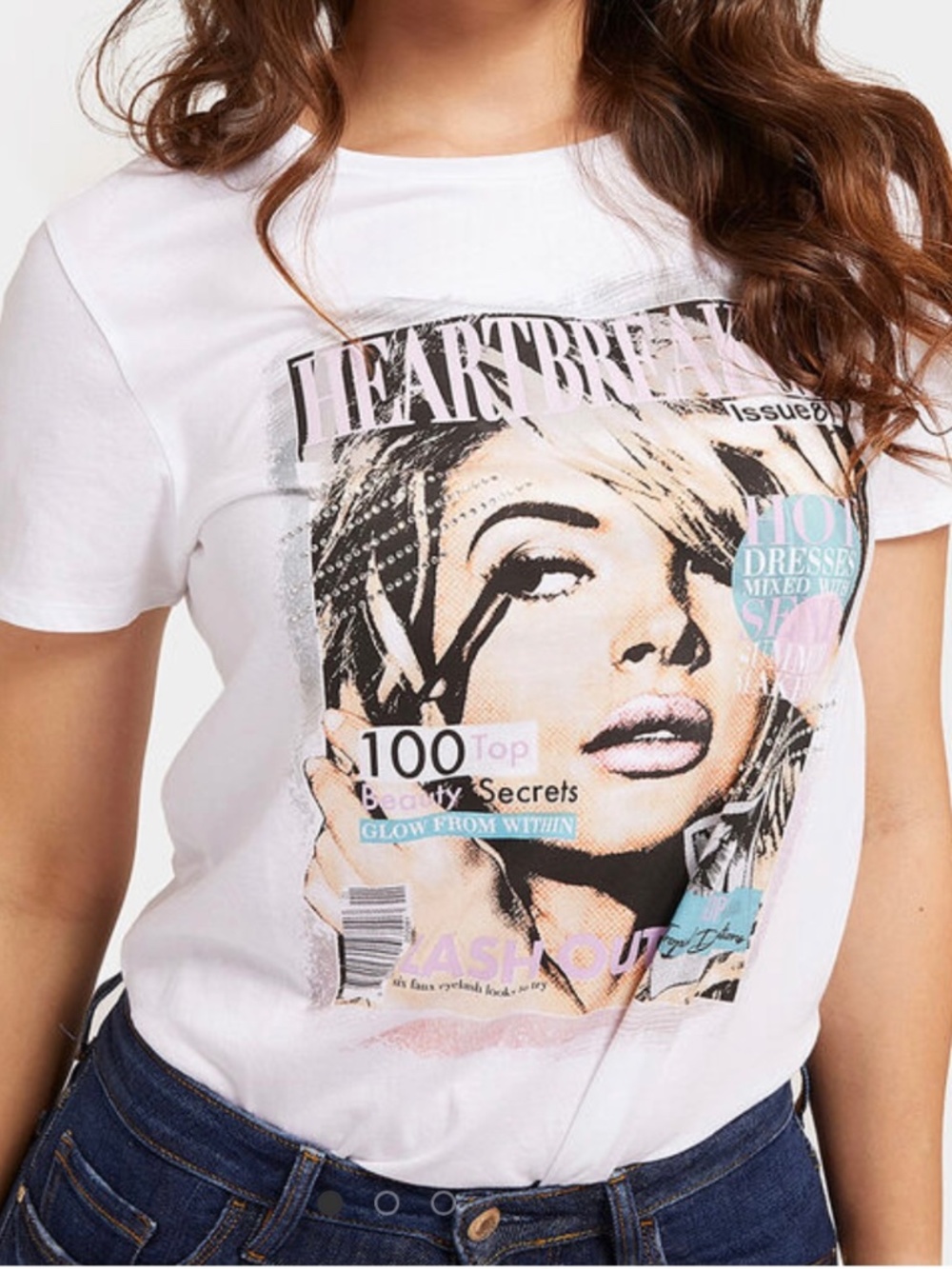 Guess Heartbreaker T-shirt Size XL